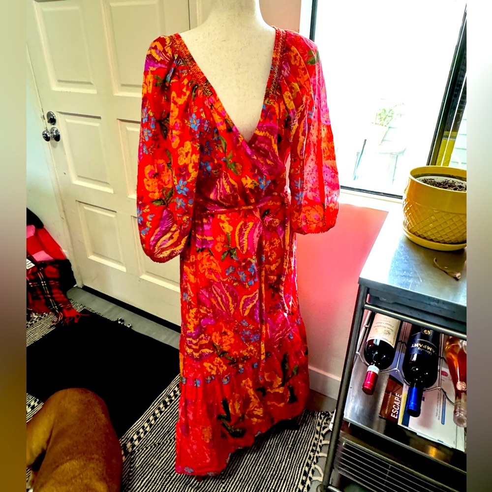 FARM Rio Wrap Dress XL